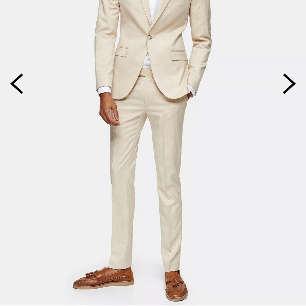 BRAND NEW/NEVER WORN Topman Super Skinny Fit Suit Pants